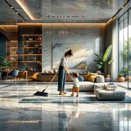 Как ухаживать за керамогранитом: Полное руководство для долговечной красоты вашего пола и стен